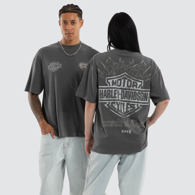 Resurgence Street Tee Pigment Charcoal