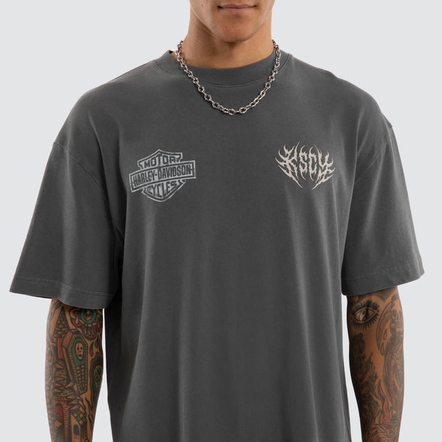 Resurgence Street Tee Pigment Charcoal