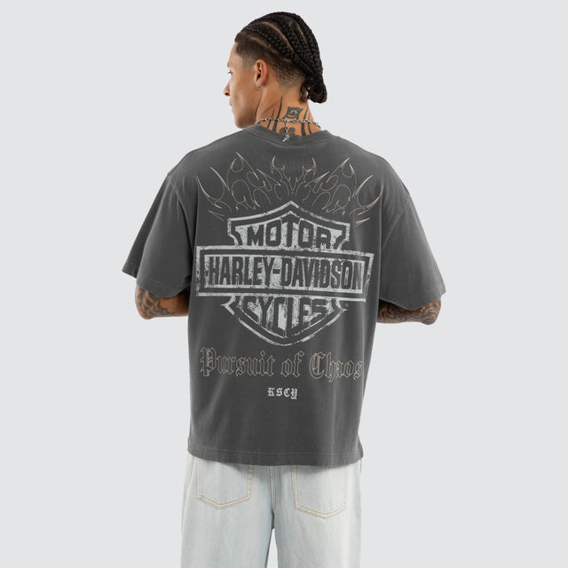 Resurgence Street Tee Pigment Charcoal