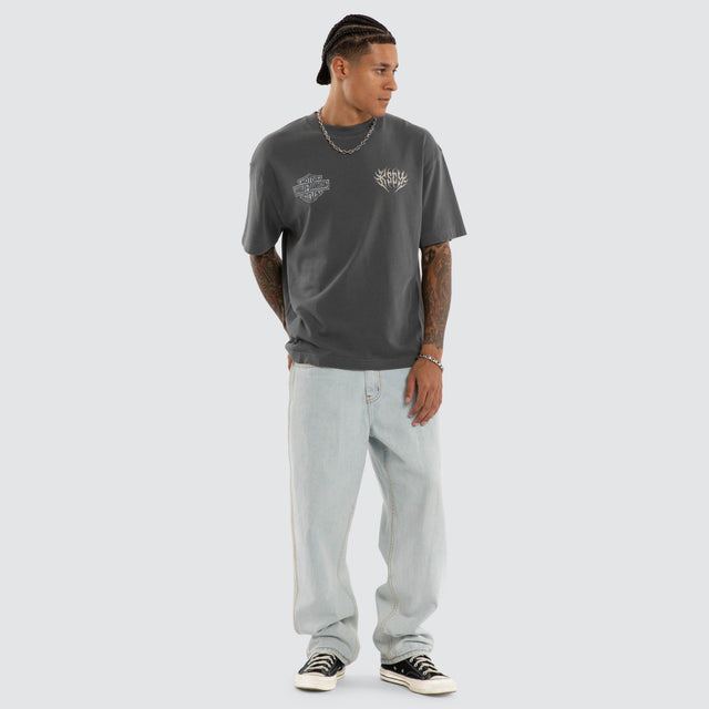 Resurgence Street Tee Pigment Charcoal