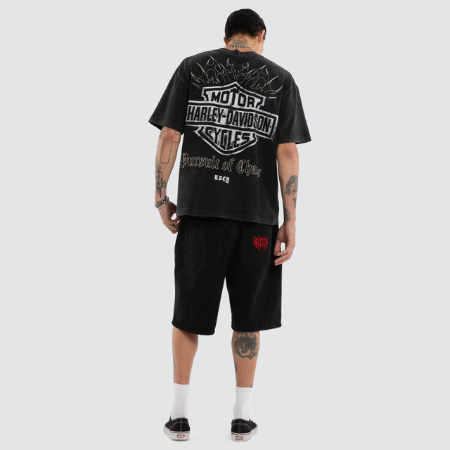 Resurgence Street Tee Snow Black