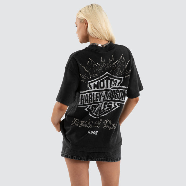 Resurgence Street Tee Snow Black