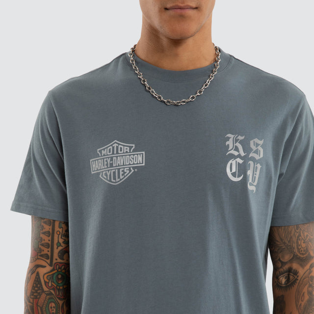 Rustline Dual Curved Tee Stormy Weather