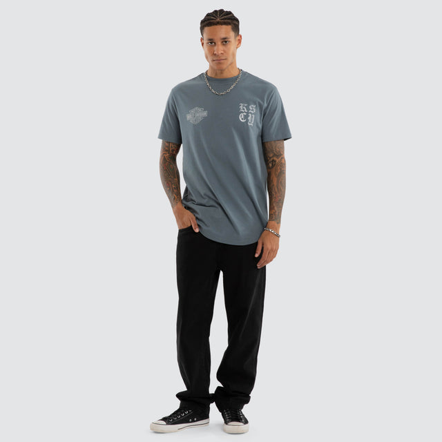 Rustline Dual Curved Tee Stormy Weather
