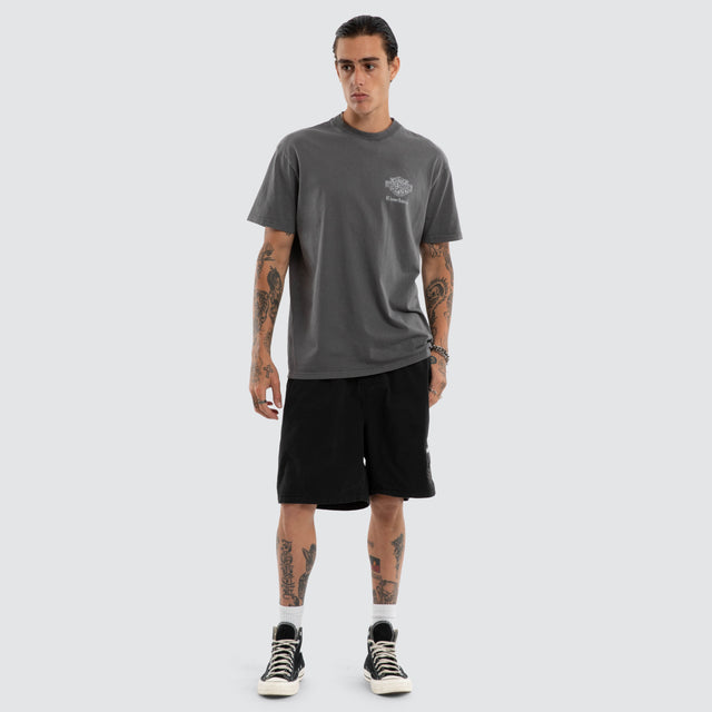 Liberator Mosh Baggy Shorts Jet Black
