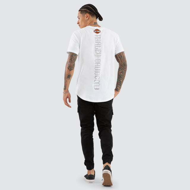 Suspension Dual Curved Tee Optical White