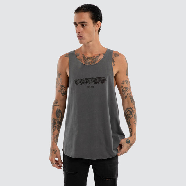 Hopper Dual Curved Muscle Pigment Charcoal