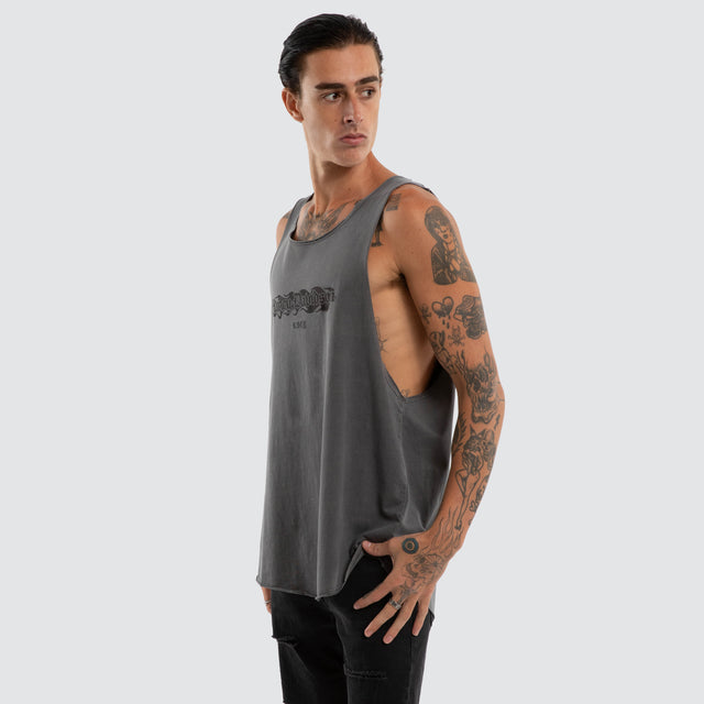 Hopper Dual Curved Muscle Pigment Charcoal