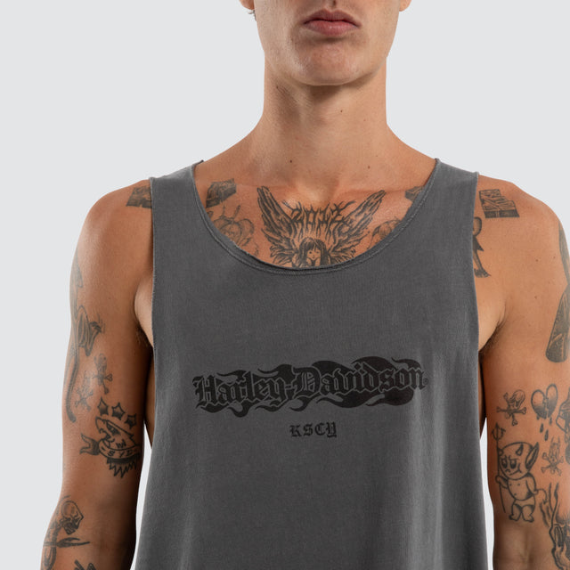 Hopper Dual Curved Muscle Pigment Charcoal