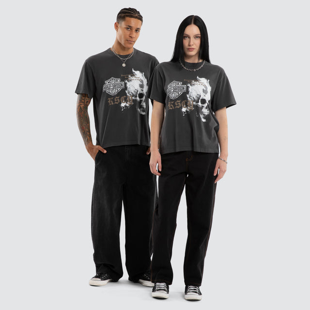 Road Rocker Tee Pigment Asphalt