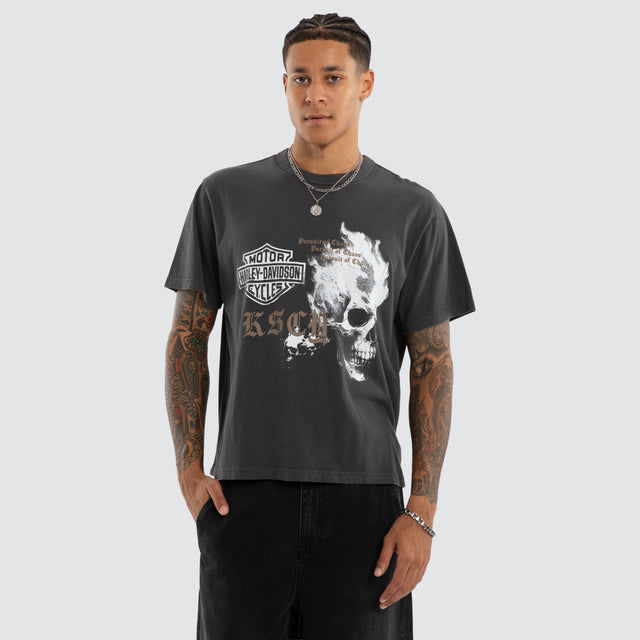 Road Rocker Tee Pigment Asphalt