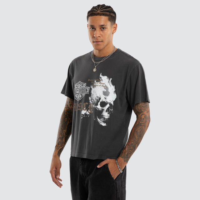 Road Rocker Tee Pigment Asphalt