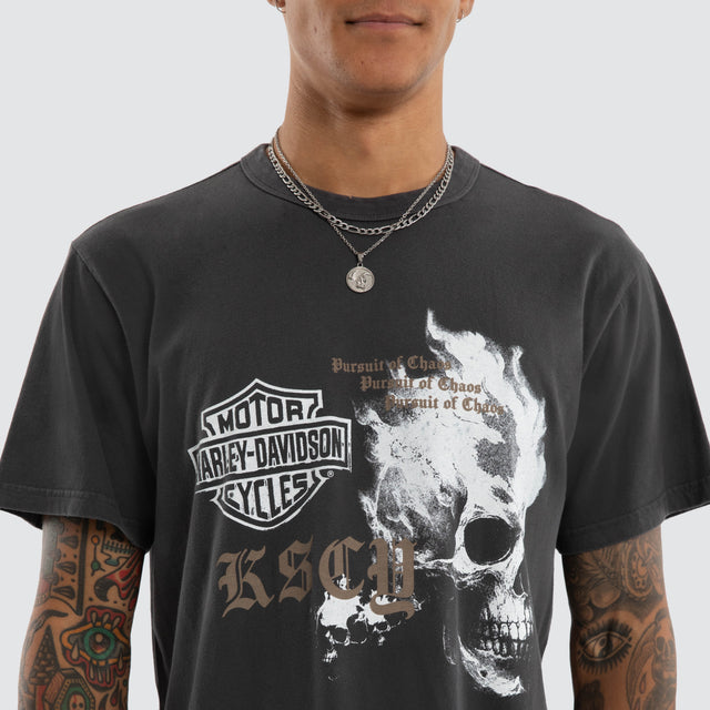 Road Rocker Tee Pigment Asphalt
