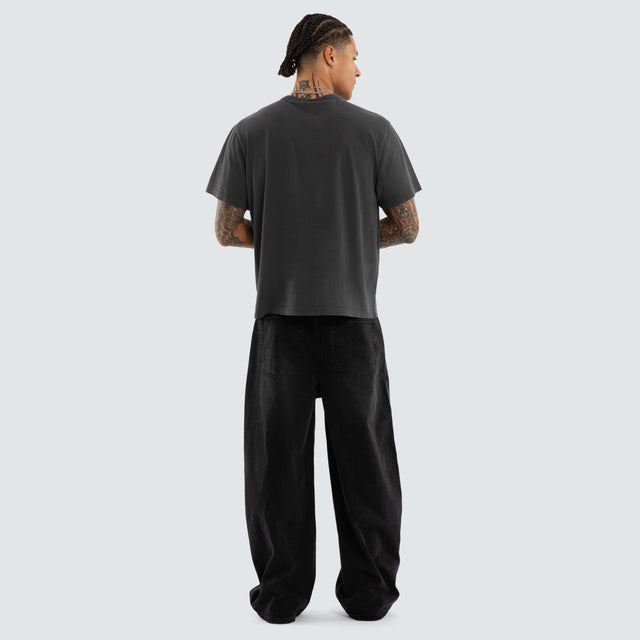 Road Rocker Tee Pigment Asphalt