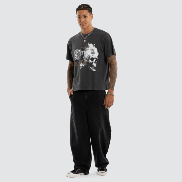 Road Rocker Tee Pigment Asphalt