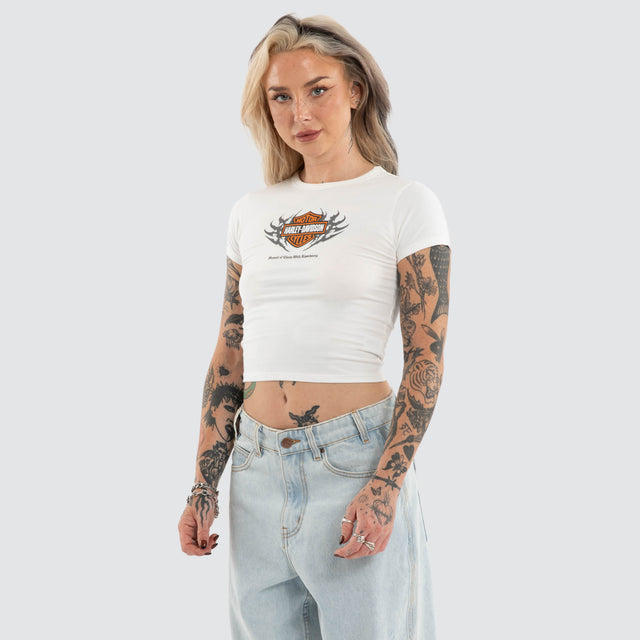 Escape Baby Tee Natural White