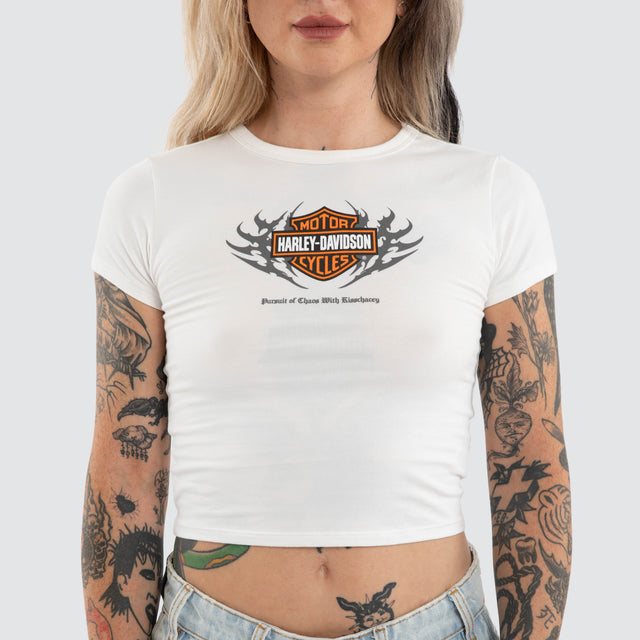 Escape Baby Tee Natural White