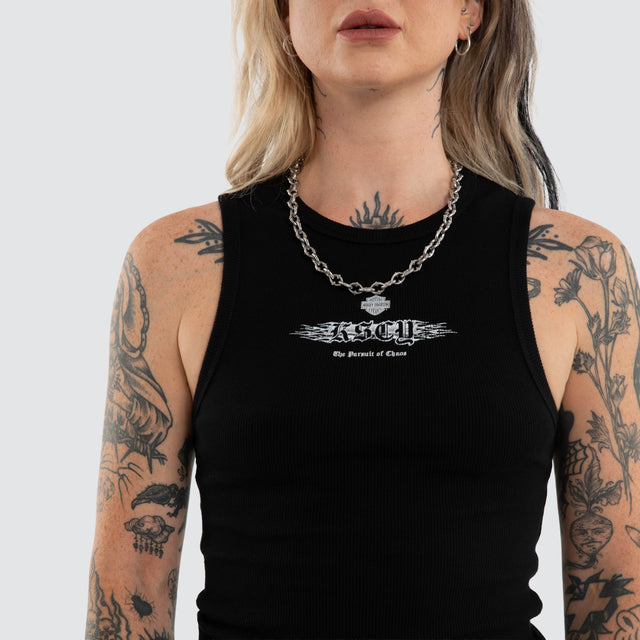 Torque Rib Tank Jet Black