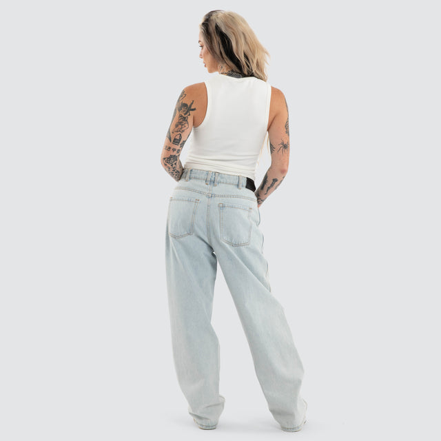 Tune Rib Tank Natural White