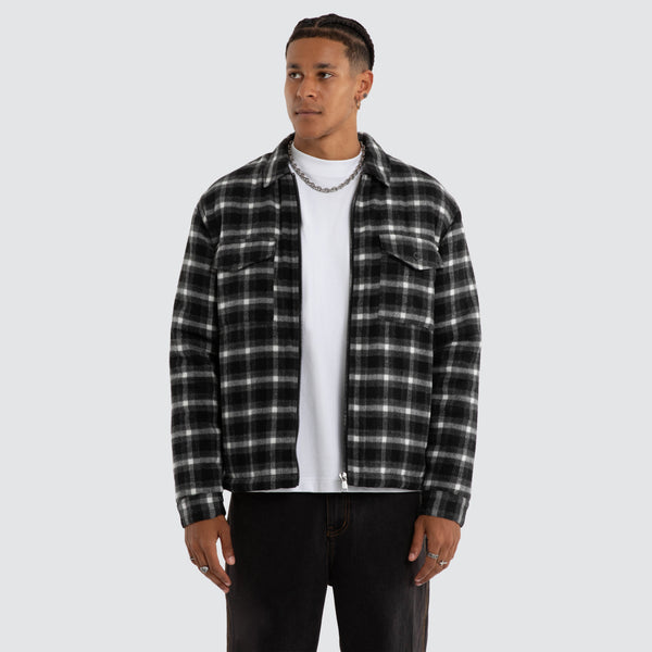 KSCY Future Relaxed Overshirt in Grey | Neverland Store KSCY Future Relaxed Overshirt in Grey | Neverland Store