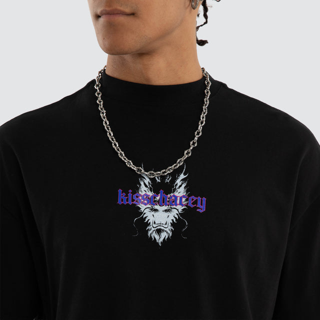Connections Street Tee Jet Black