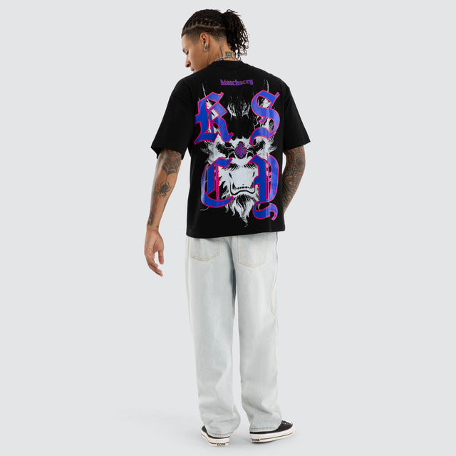 Connections Street Tee Jet Black