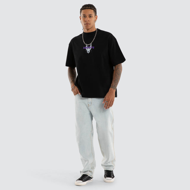 Connections Street Tee Jet Black