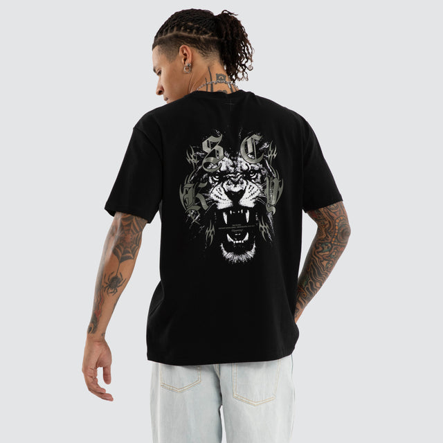 King Relaxed Tee Jet Black