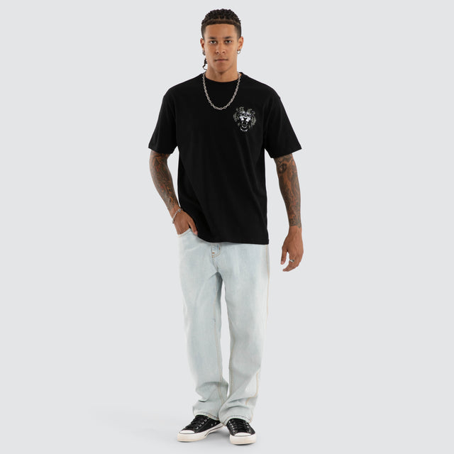 King Relaxed Tee Jet Black