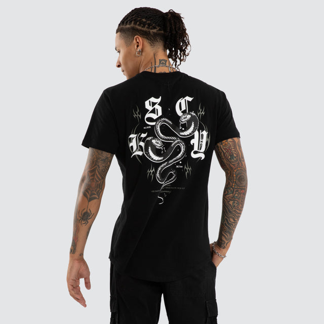 Cobra Dual Curve Tee Jet Black