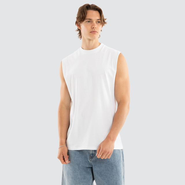 Hades Relaxed Muscle Optical White