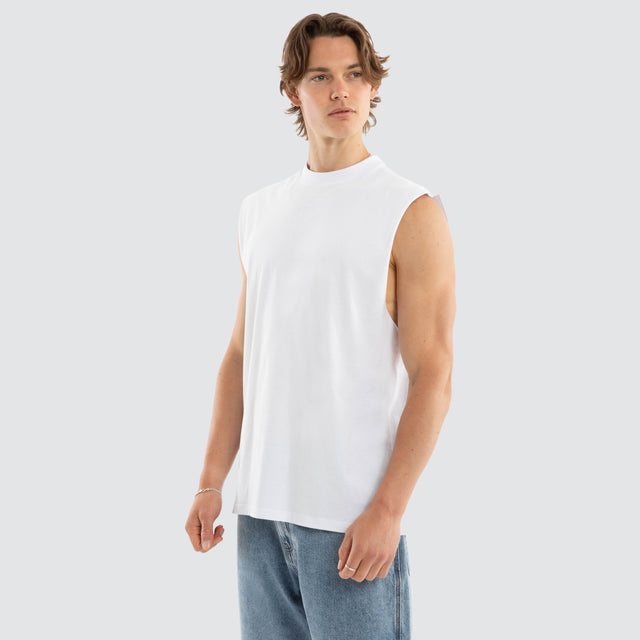 Hades Relaxed Muscle Optical White