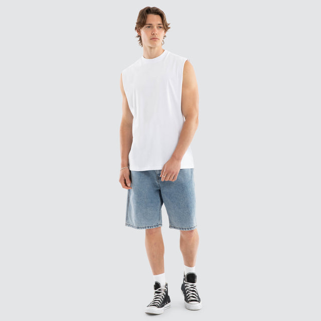 Hades Relaxed Muscle Optical White