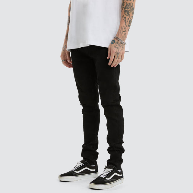 K1 Super Skinny Fit Jeans Black