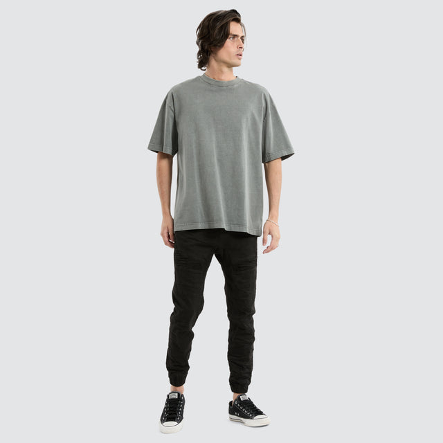 Spectra Denim Jogger Pants Black