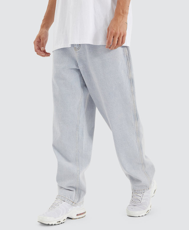 K6 Baggy Wide Leg Jean Light Blue