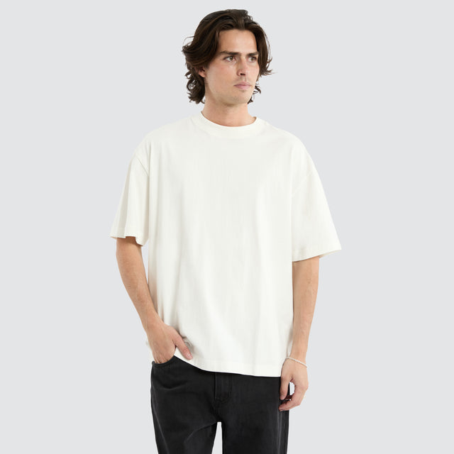 Havre Heavy Street Tee Natural White