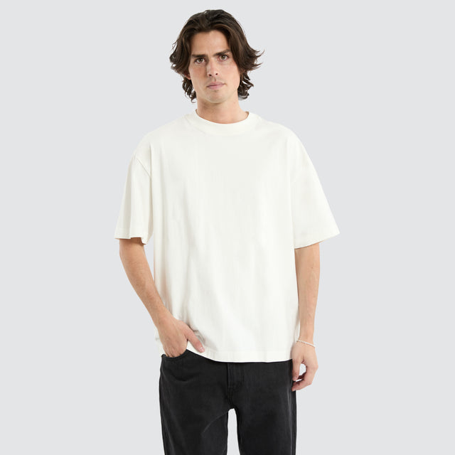 Havre Heavy Street Tee Natural White