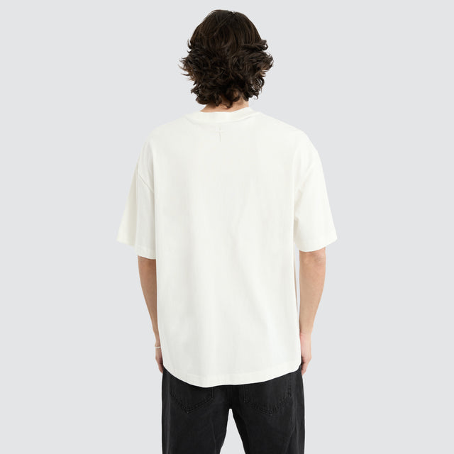 Havre Heavy Street Tee Natural White