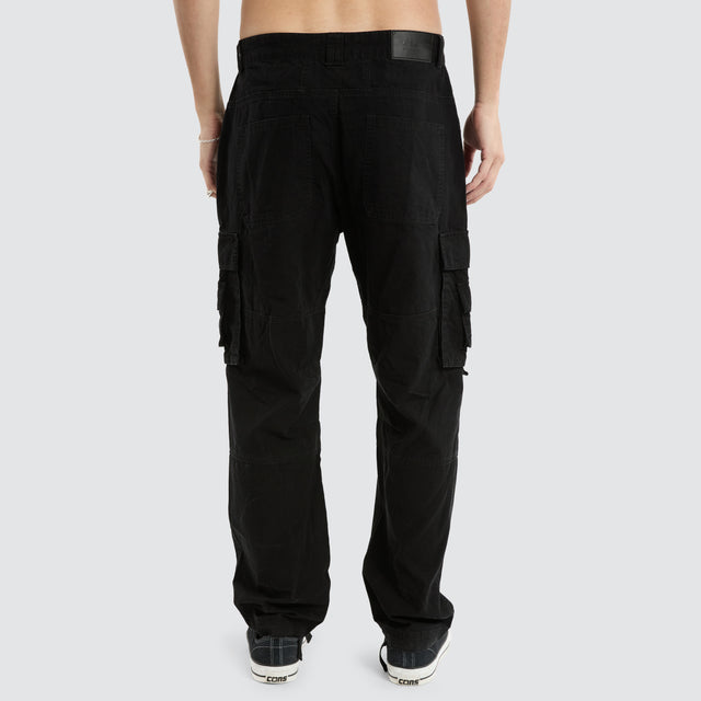 Artillery Ripstop Cargo Pant Black