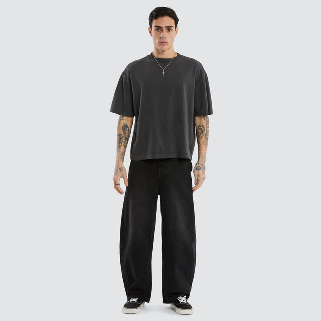 K8 Balloon Jean Vintage Black
