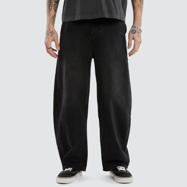 K8 Balloon Jean Vintage Black