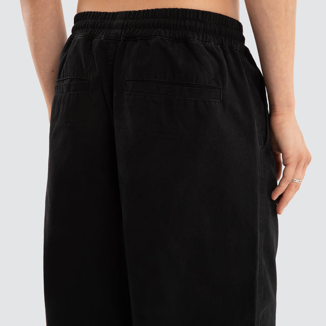 Diablo Baggy Pant Jet Black