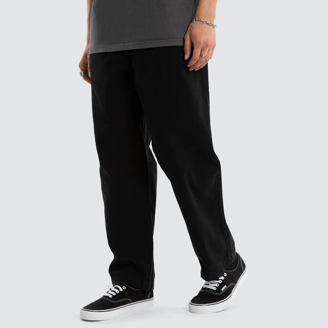 Diablo Baggy Pant Jet Black
