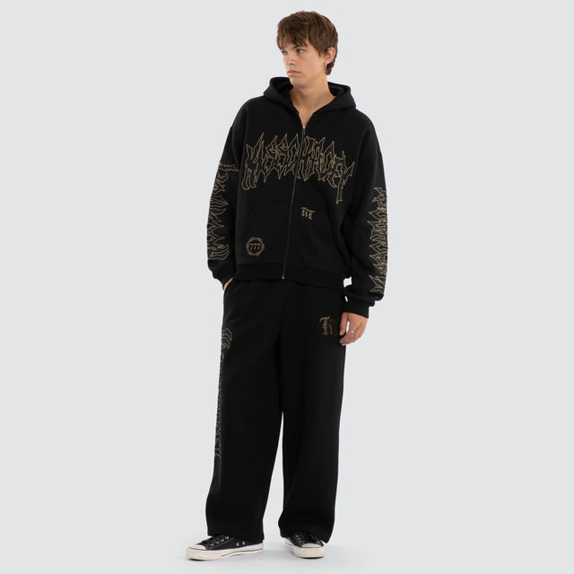 Wraith Baggy Sweatpant Jet Black
