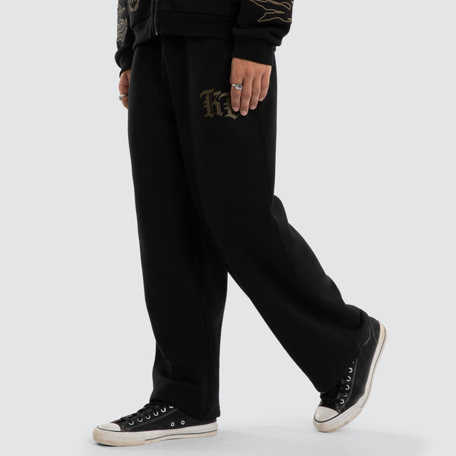 Wraith Baggy Sweatpant Jet Black