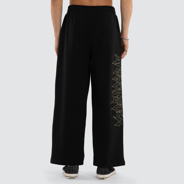 Wraith Baggy Sweatpant Jet Black