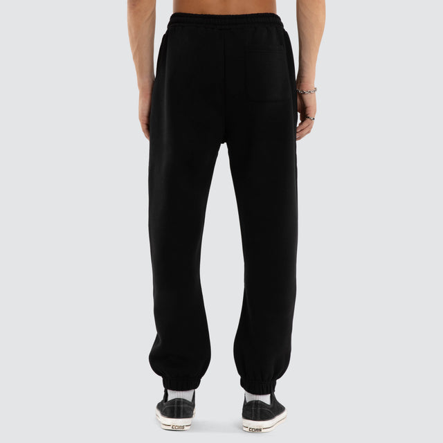 Frenzy Trackpant Jet Black