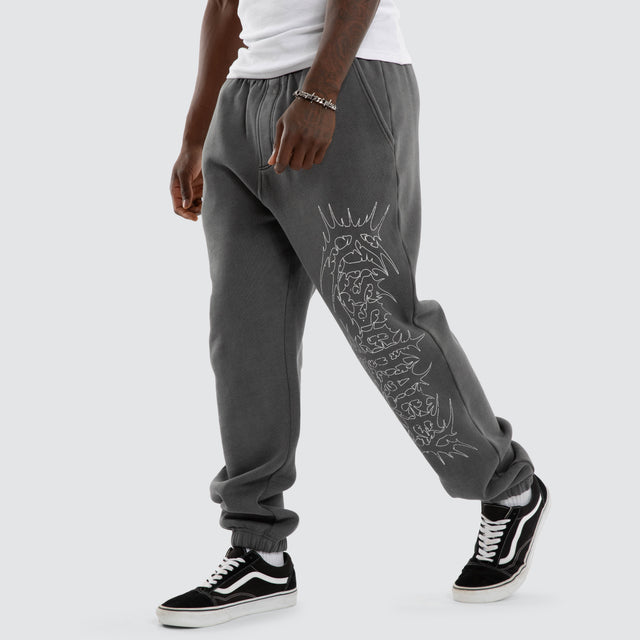 Sigil Straight Trackpant Pigment Charcoal
