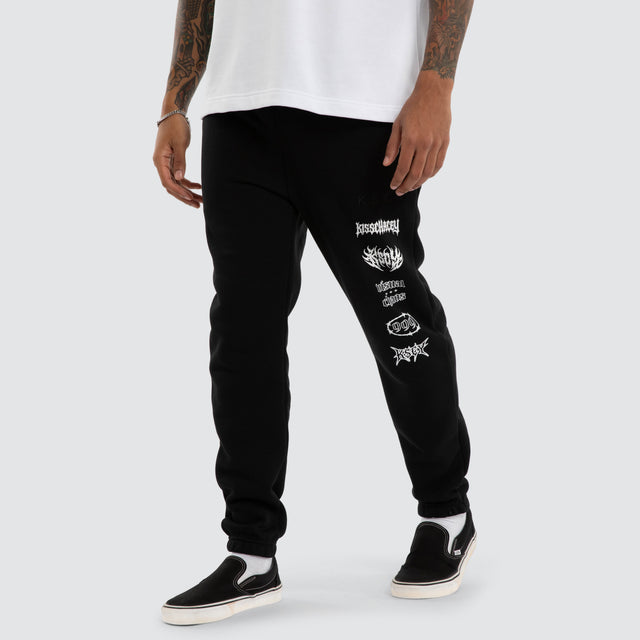 Sinner Trackpant Jet Black